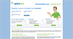 Desktop Screenshot of dreamshaker.com
